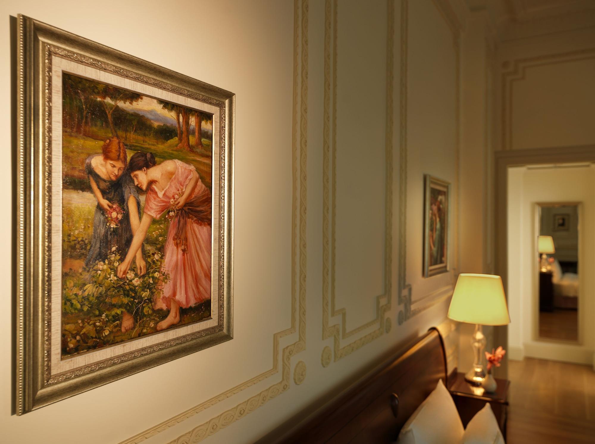 Pera Palace Hotel Istanbul Exterior foto A painting by the artist